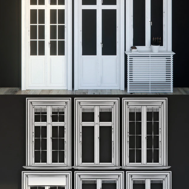 Windows in Scandinavian style — Download