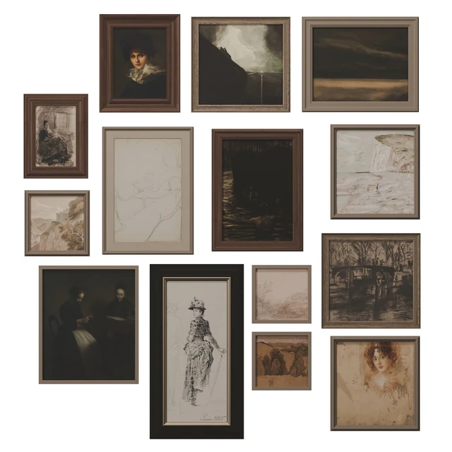 Set of classic paintings 40 — Descargar