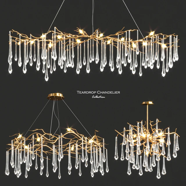John-Richard Teardrop Chandelier Collection — Скачать