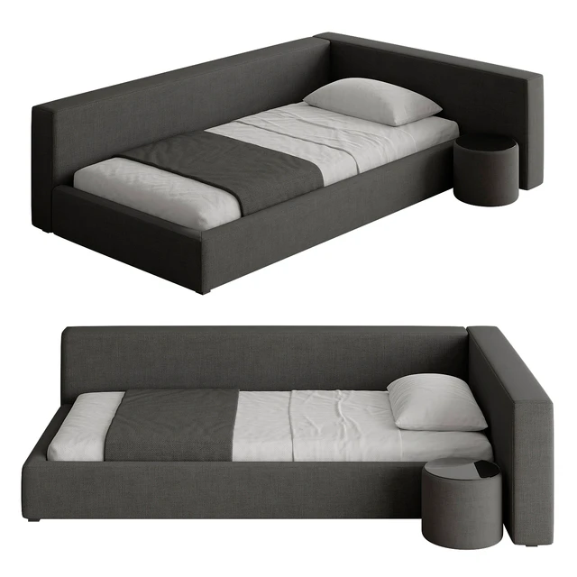 The bed in the children's room BOCA MINI BED 001 — Download