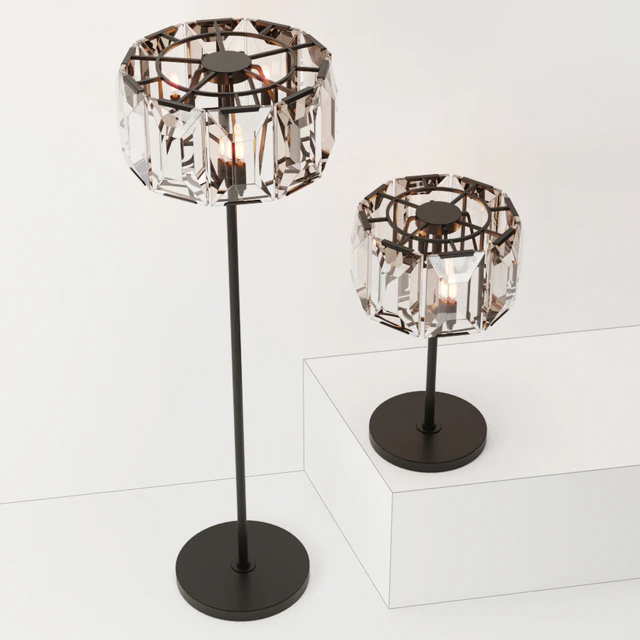 HARLOW CRYSTAL TABLE LAMP, FLOOR LAMP — Descargar