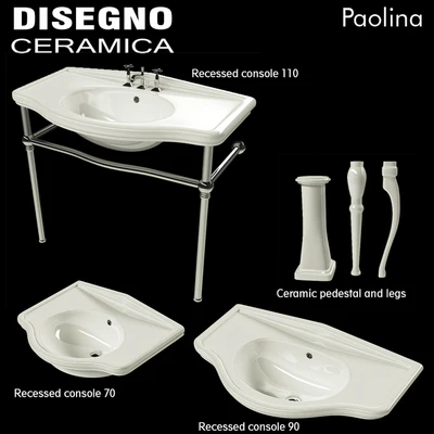 Washbasins Paolina — Ver 1