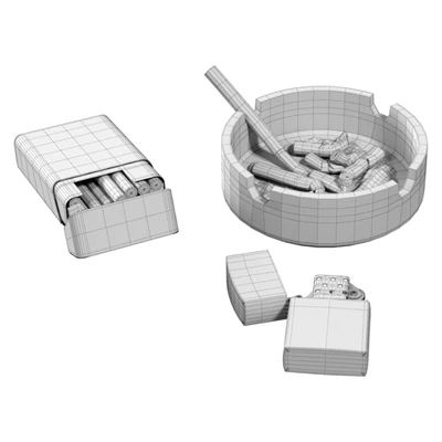 Ashtray Set — View 2