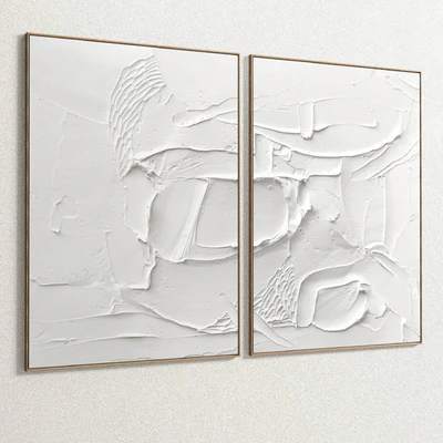 Plaster Two Photo Frame E-78 — Вид 3