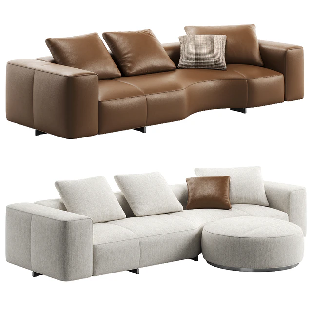 Yves Sofa 04 by Minotti — Descargar