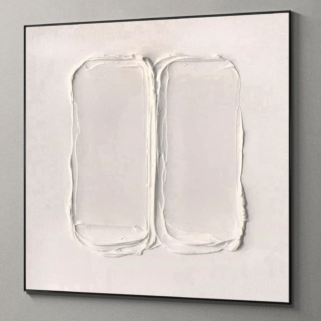 Plaster two square photo frames 38 — Descargar