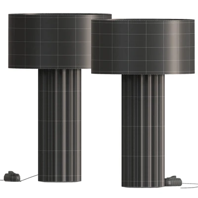 Milk & Sugar Cooper Table Lamp — View 2