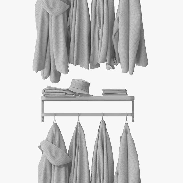 Wall coat rack — Descargar