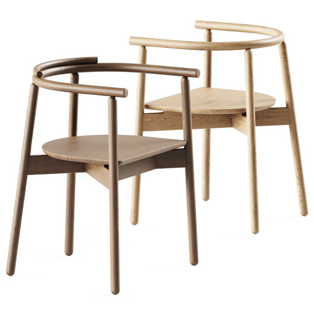 Triangle Leg Table by Hay and Mars Armchair by Branca Lisboa — Descargar