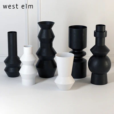 West Elm Totem Vases — Ver 1