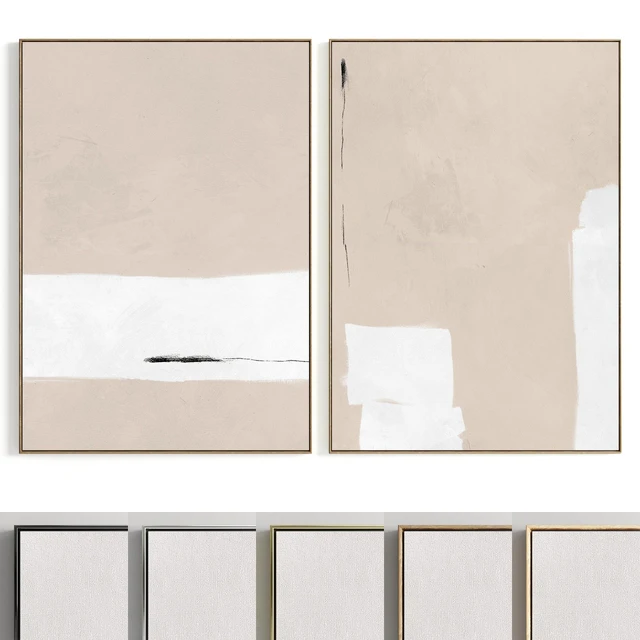 Plaster Two Photo Frame R-187 — Скачать