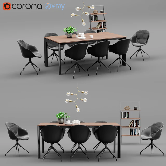 Boconcept Lyon Table & Adelaide Chair — Descargar