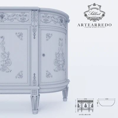 ARTEARREDO Diner du Roi buffet Limoges Small — Вид 3