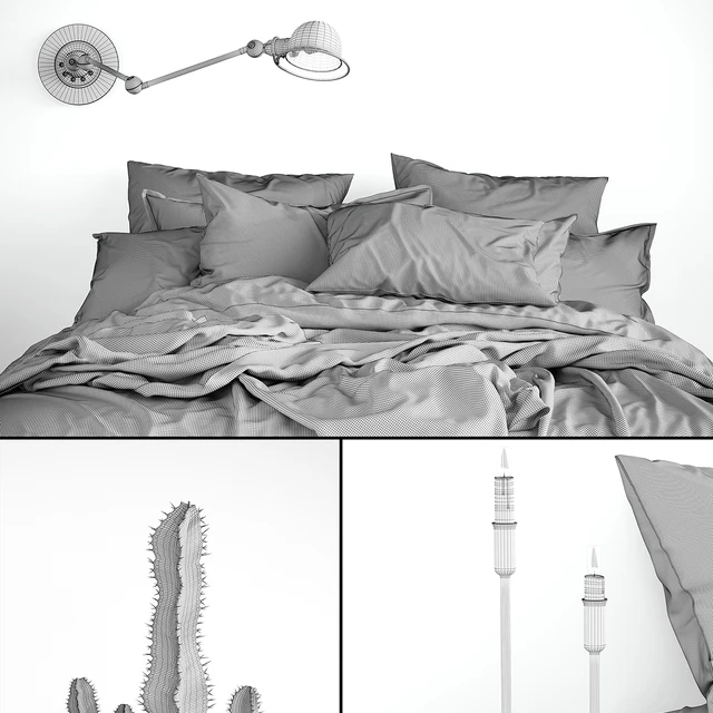Bed / Scandinavian — Скачать