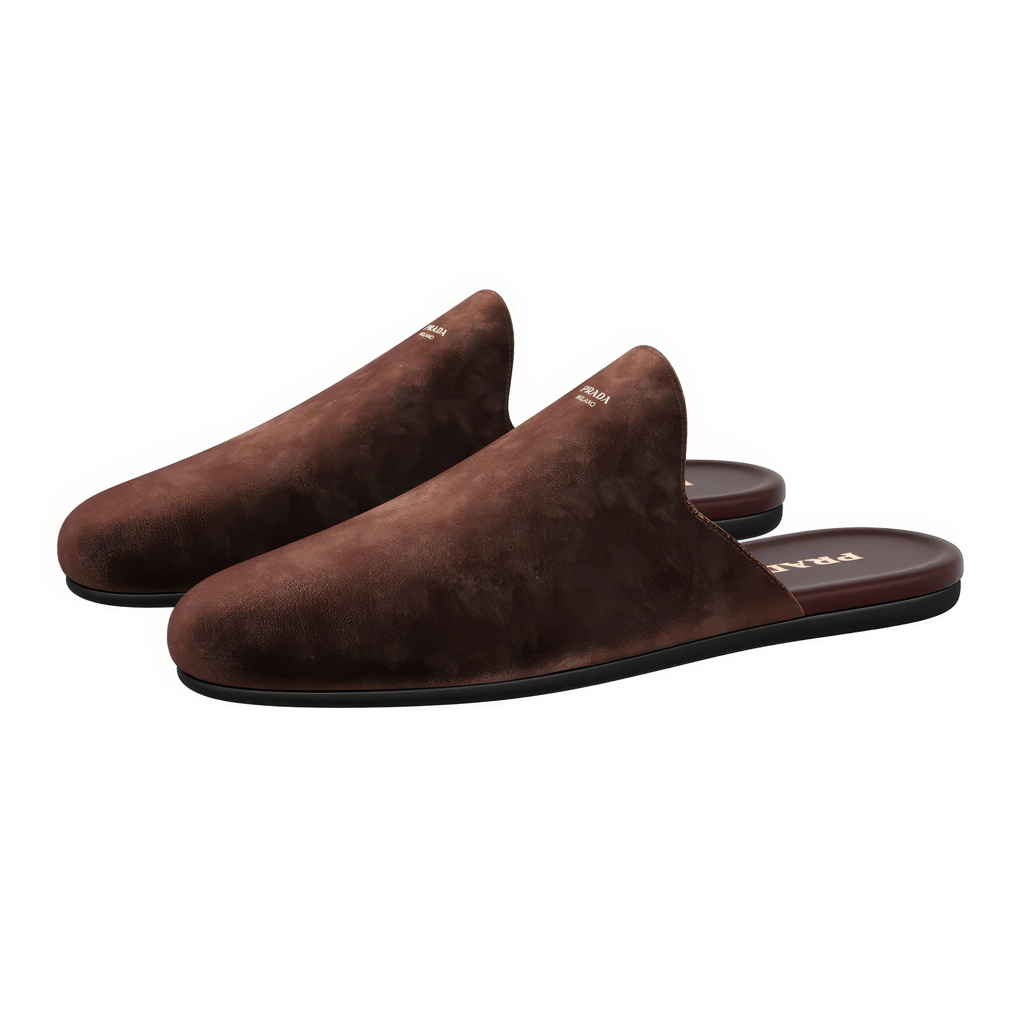 suede women slippers by prada — Скачать