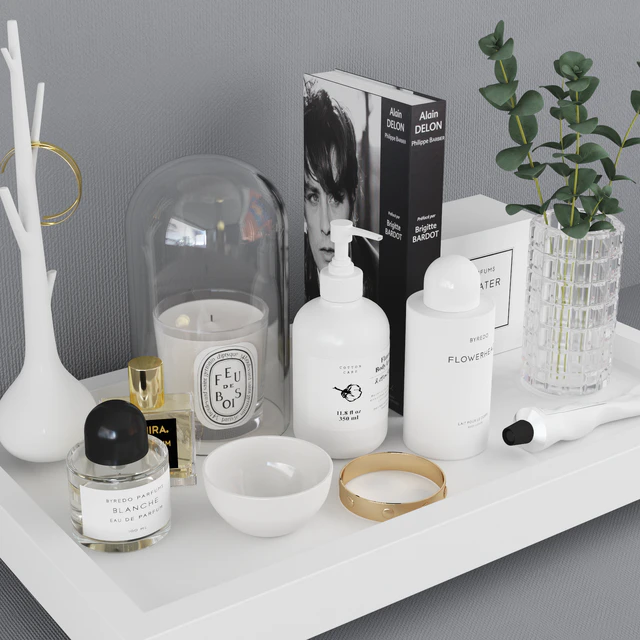 Декоративный набор/ Decor Tray set (Corona+Vray) — Скачать