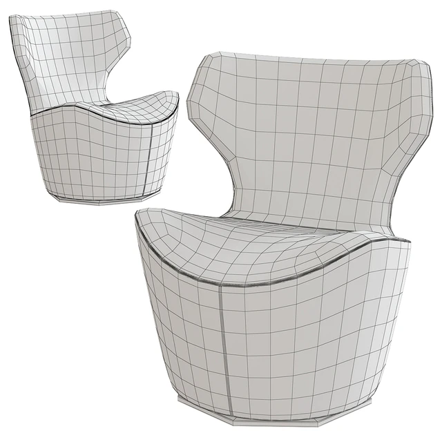 Armchair Piccola Papilio — Descargar