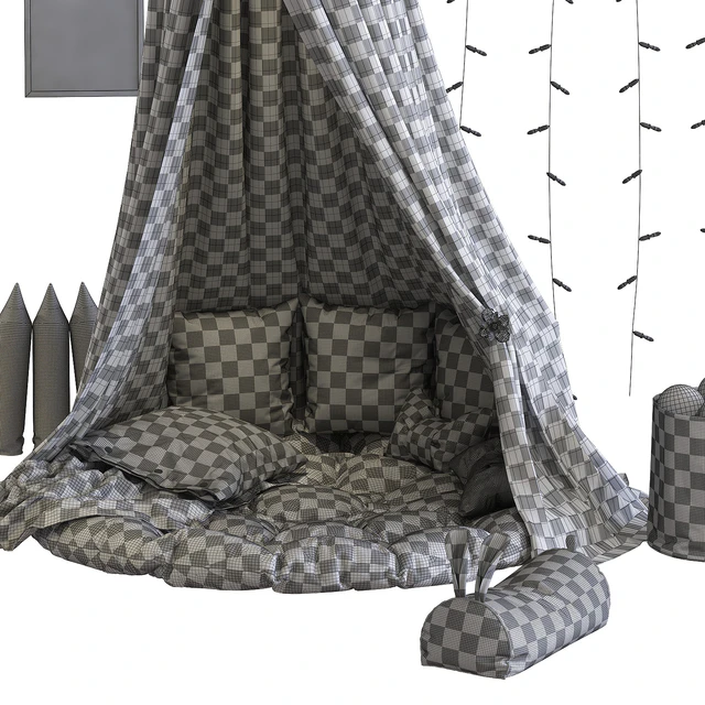 Children's canopy with decor — Descargar