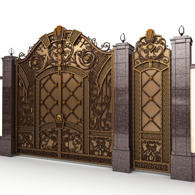 Exclusive gate with wicket door — Descargar