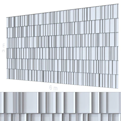 Decorative wall 195. — Ver 2
