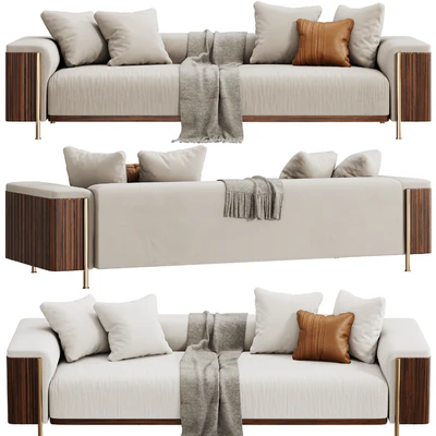 TRUSSARDI CASA Deven Sofa — Ver 2