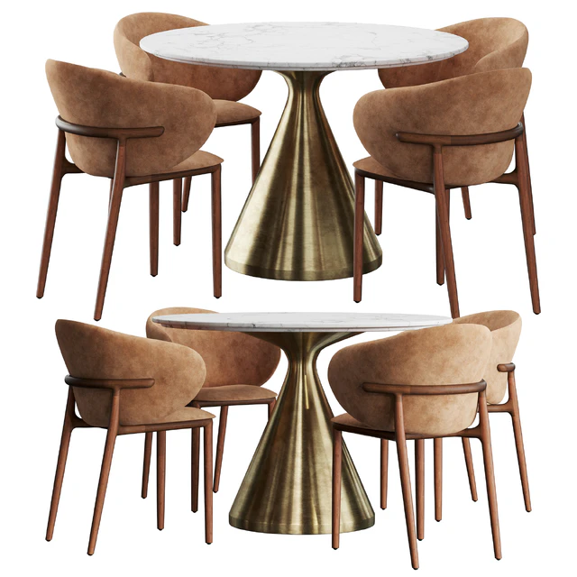 Artisan & West elm Silhouette dining set — Descargar