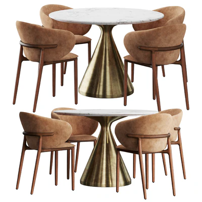 Artisan & West elm Silhouette dining set — Ver 1