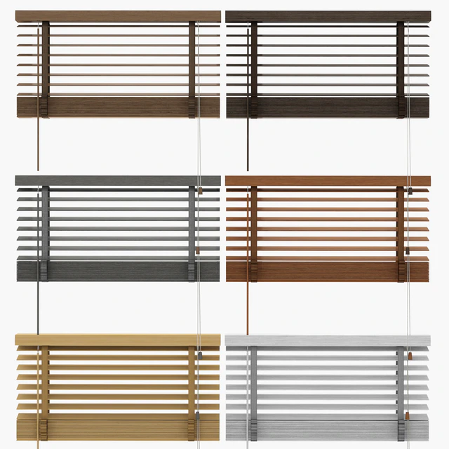 Wood Blinds Venetian 3 (90cm) — Descargar