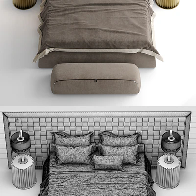 Bed vittoria frigerio DURINI — Ver 2