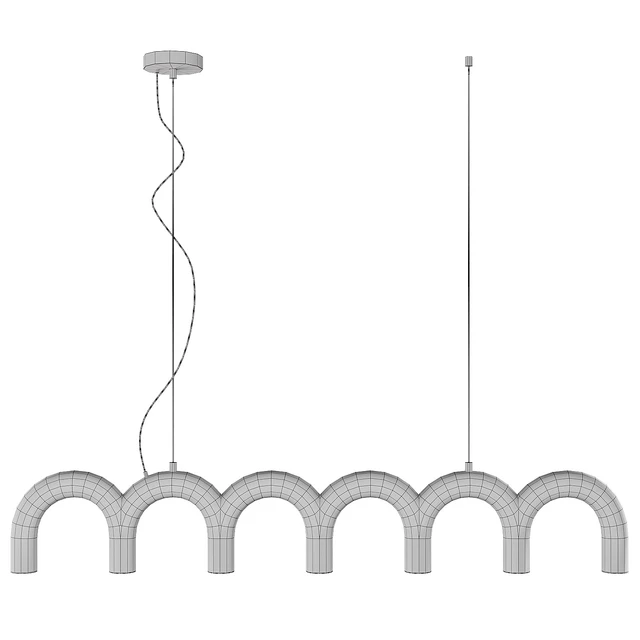 Oblure Arch LED pendant chandelier — Descargar