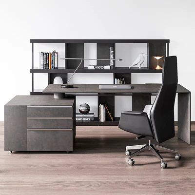 Poltrona Frau Office set — Ver 2