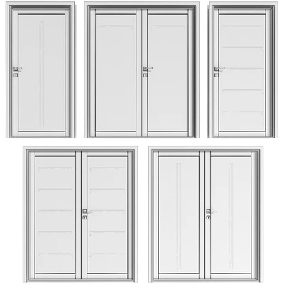 Металлические распашные противопожарные двери / Metal swinging fire doors — Вид 3