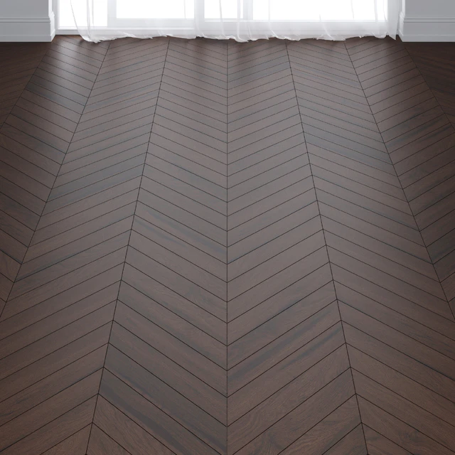 Ebony Oak Wood Parquet Floor in 3 types — Descargar