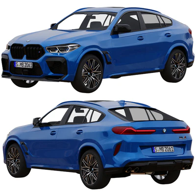 BMW X6 M Competition — Вид 1
