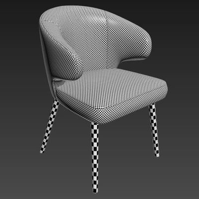 Aston Dining Little Armchair Minotti — Вид 2