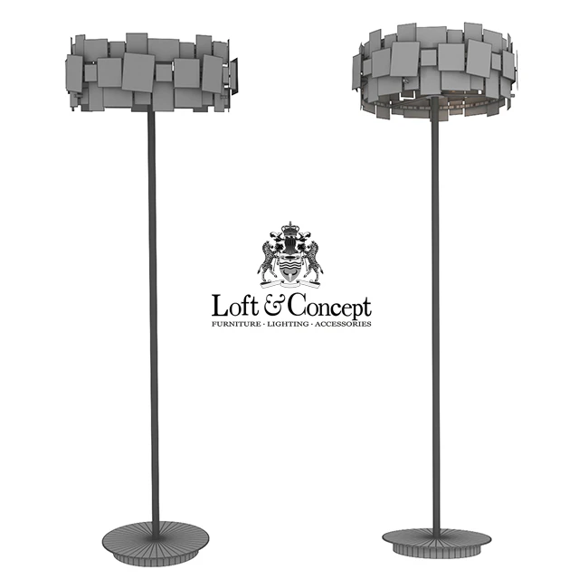 Floor lamp GOLD PLATE FLOOR LAMP — Descargar