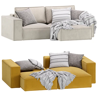 Corner Sofa Loft Ebi Happy Yellow — Вид 3
