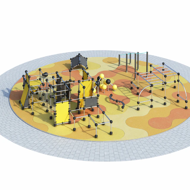 Playground. Children's park complex. — Descargar