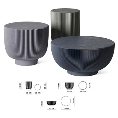 JUNO table set. Baxter — View 2