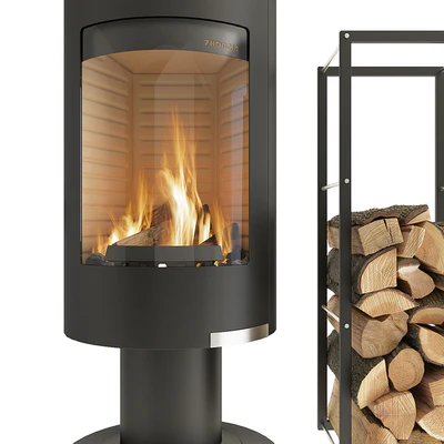 Fireplace Thorma Andorra Exclusive — Ver 3