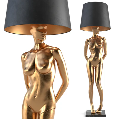 Mannequin Floor Lamp Rebekka — Ver 2