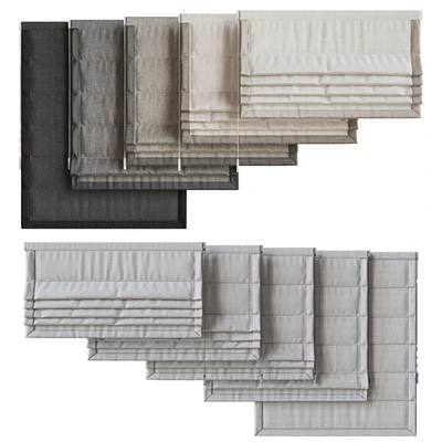 Set of Roman blinds 7 — Ver 2