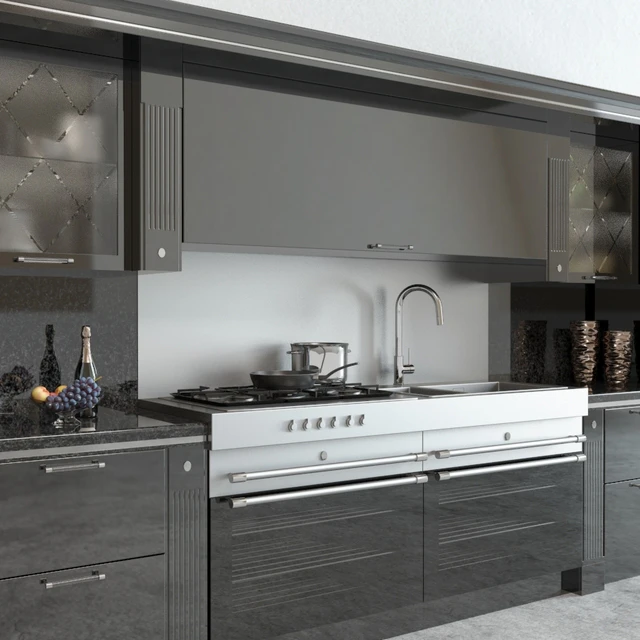 Scavolini Baccarat Kitchen Black — Descargar