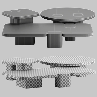 ERICE coffee tables set - Carpanese Home — Вид 2