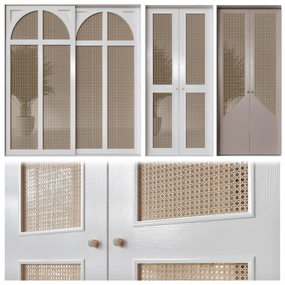 Classic rattan door — Вид 1