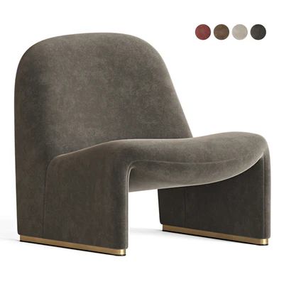 Boucle Alky Lounge Chair Giancarlo Piretti — Ver 3