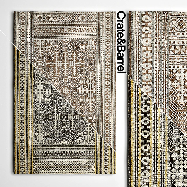 Ковры Crate and Barrel Серии Tolliver — Скачать