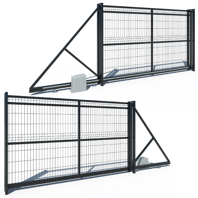 Metal Fence 3D (H-173) — Descargar