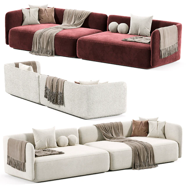 Cozy Sofa By MDF Italia 2 — Descargar