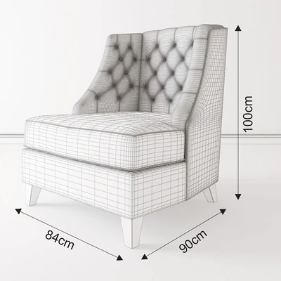 sevensedie fortuna 9850P armchair — Ver 2